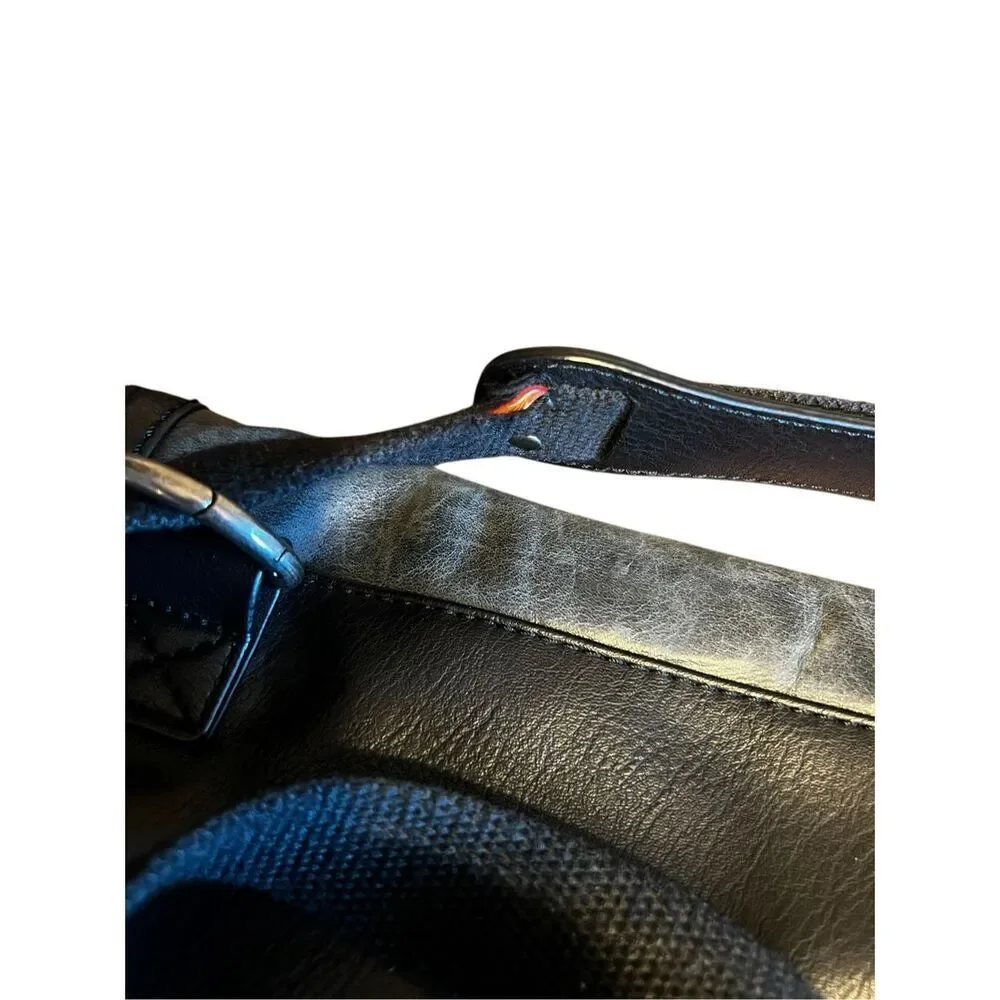 The Sak Women's Ventura Gray black Adjustable Strap Convertible Backpack Bag